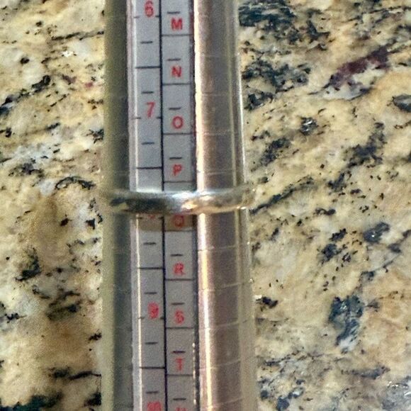 Southwestern Multi Turquoise & Carnelian Sterling Silver Ring Artisan Made Sz 8 - Picture 6 of 6